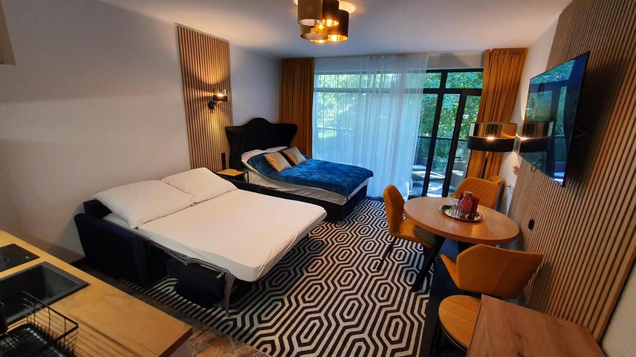Gold Horizon Apartament Solny Resort Z Klimatyzacja I Garazem Kołobrzeg Buitenkant foto